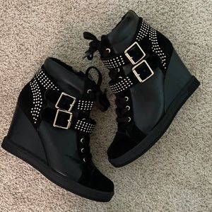 Aldo stud sneaker pumps